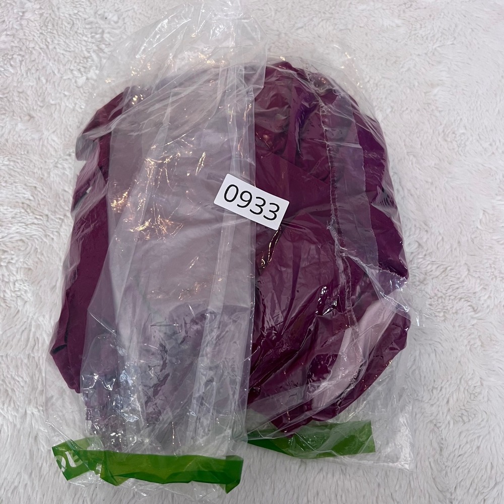Cupshe‎ Womens Ruffle V-Neck One Piece Swimsuit & Bikini Top Set Plum Large NEW - Picture 15 of 15